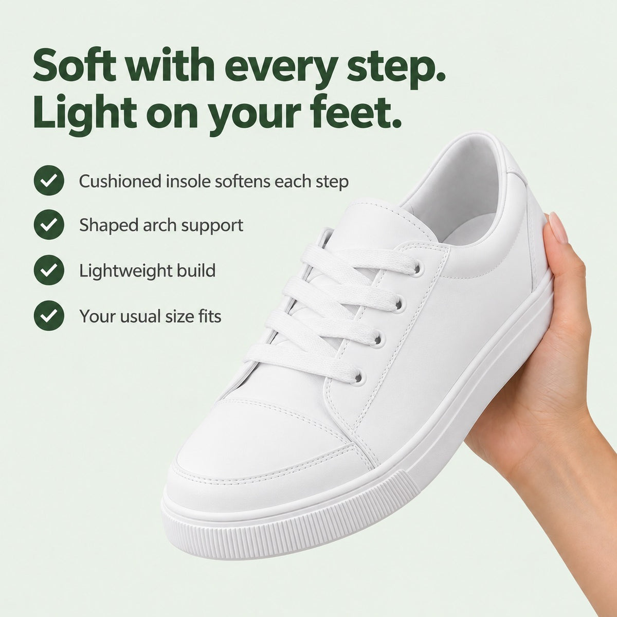 Becker – Unisex Lace-Up Sneakers, key benefits