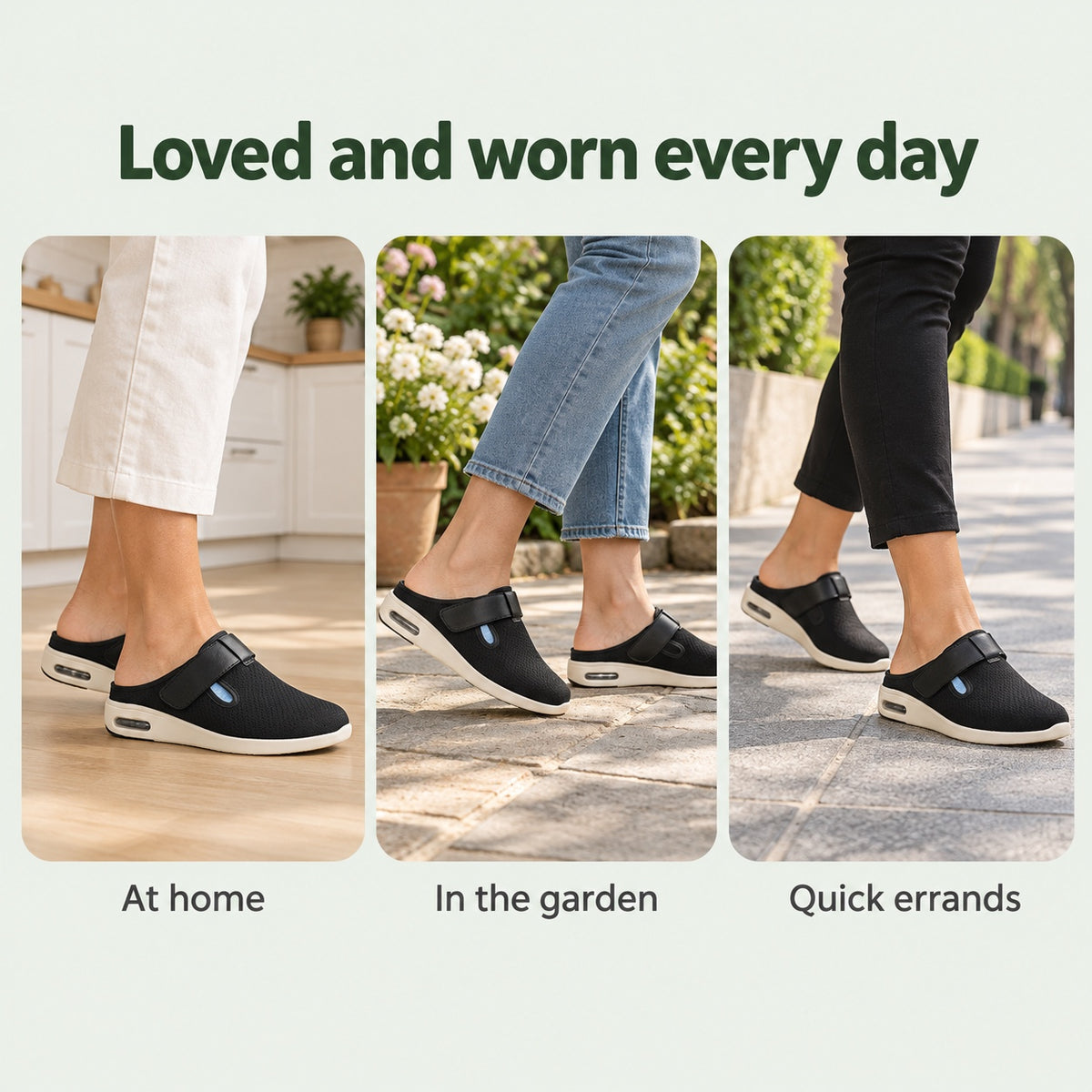 Becky – Women's Wide Toe Box Shoes, worn every day