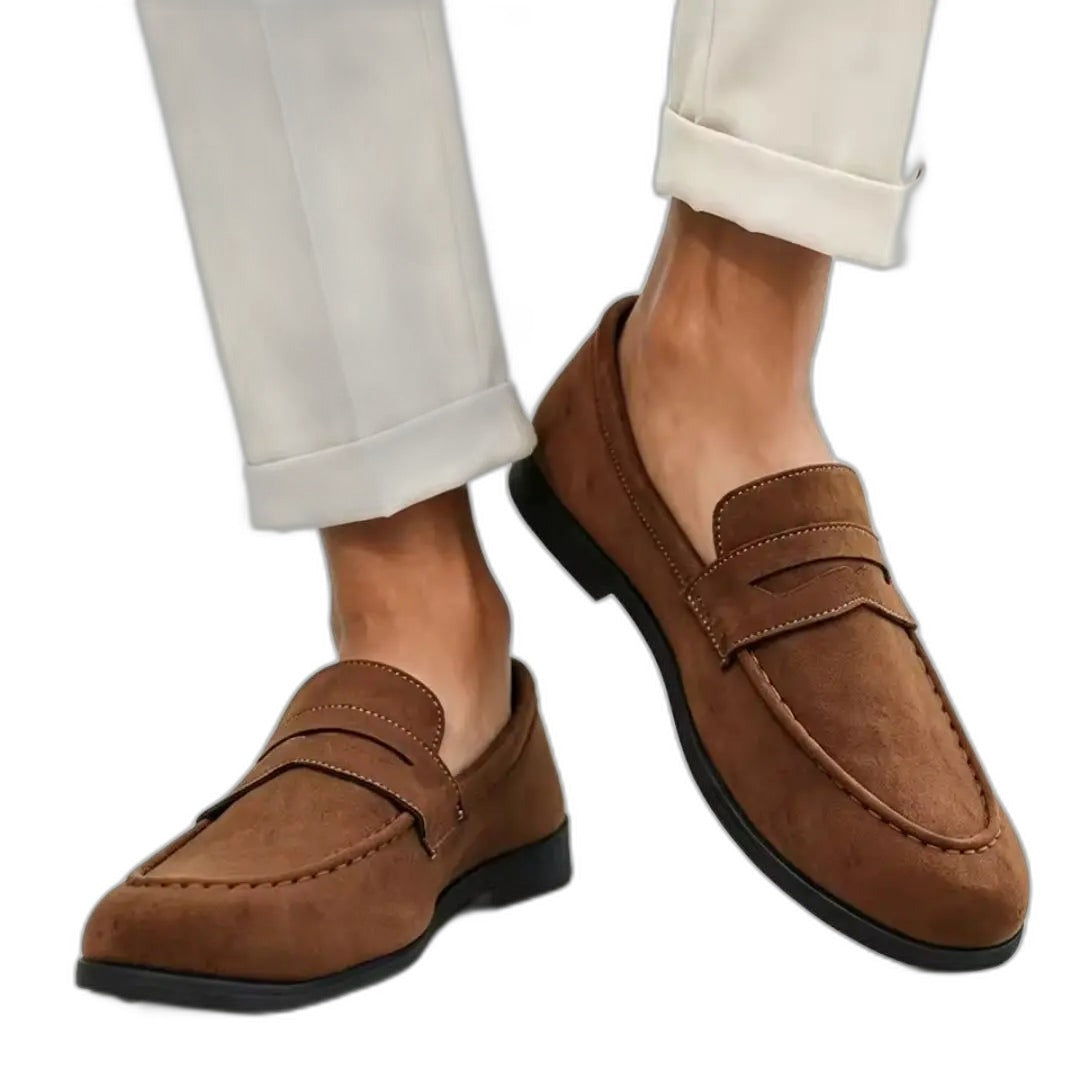 Alfredo – Men's Slip-On Loafers with a Stretch Upper