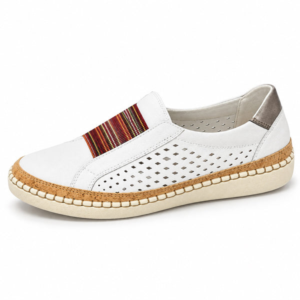 Bertha – Women's Arch Support Sneakers in White