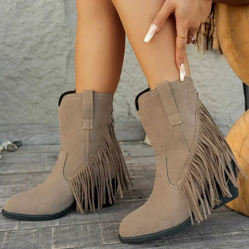 Miller – Unisex Wide Calf Boots with a Stretch Shaft