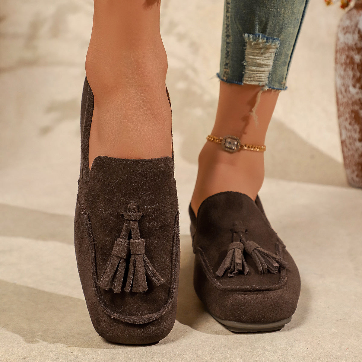 Miriam – Women's Slip-On Shoes with a Stretch Upper