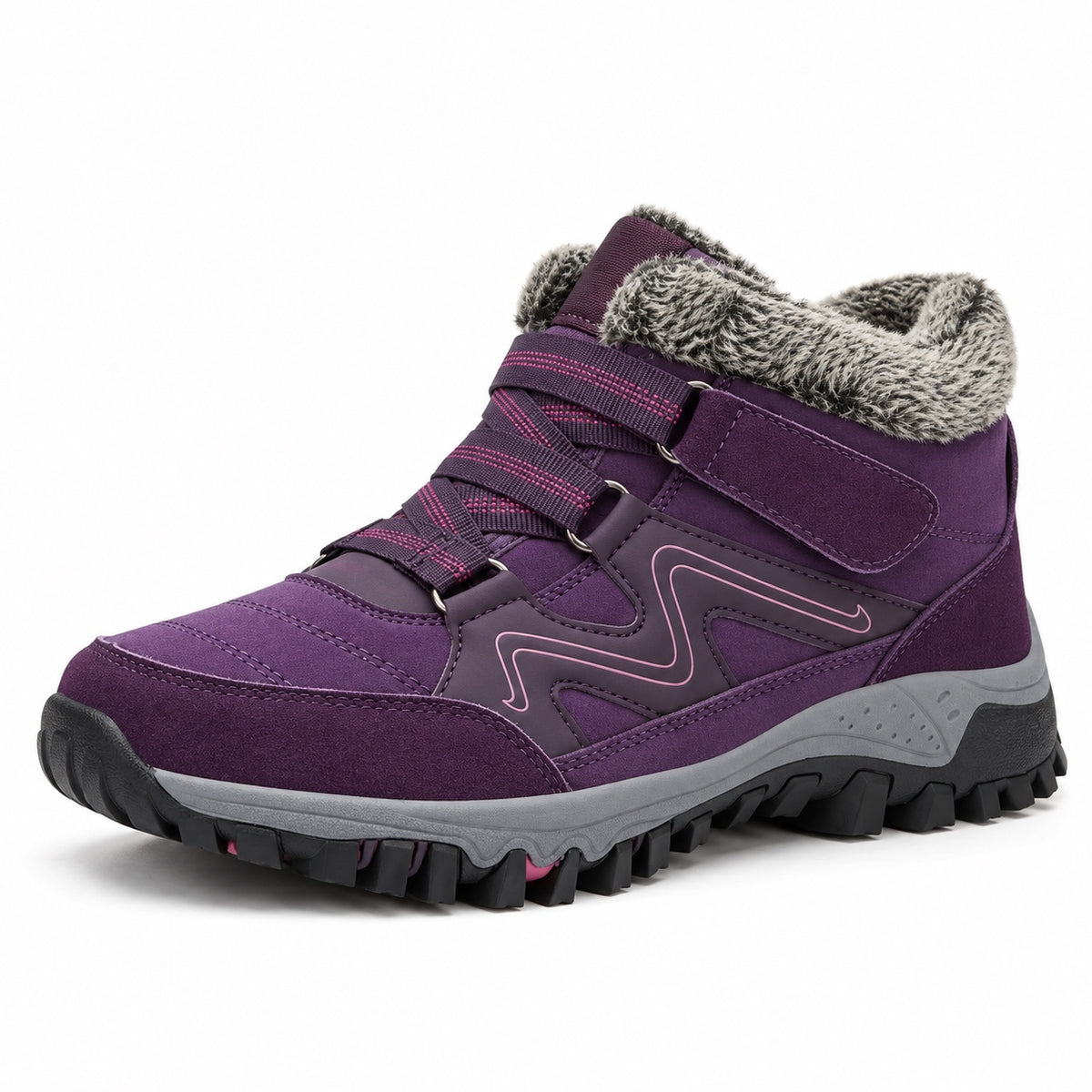 Bill – Men's Comfort Boots in Purple