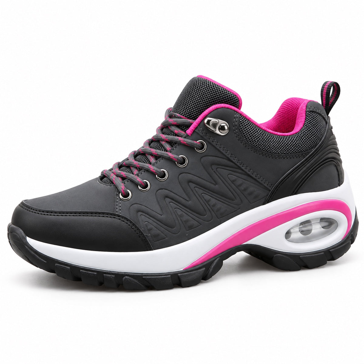 Blanca – Women's Orthopedic Shoes in Black/ Pink