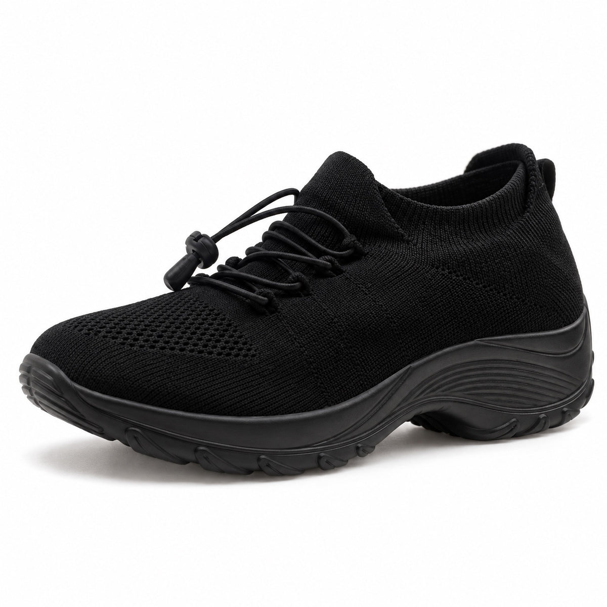 Bowman – Women's Plantar Fasciitis Shoes in Black