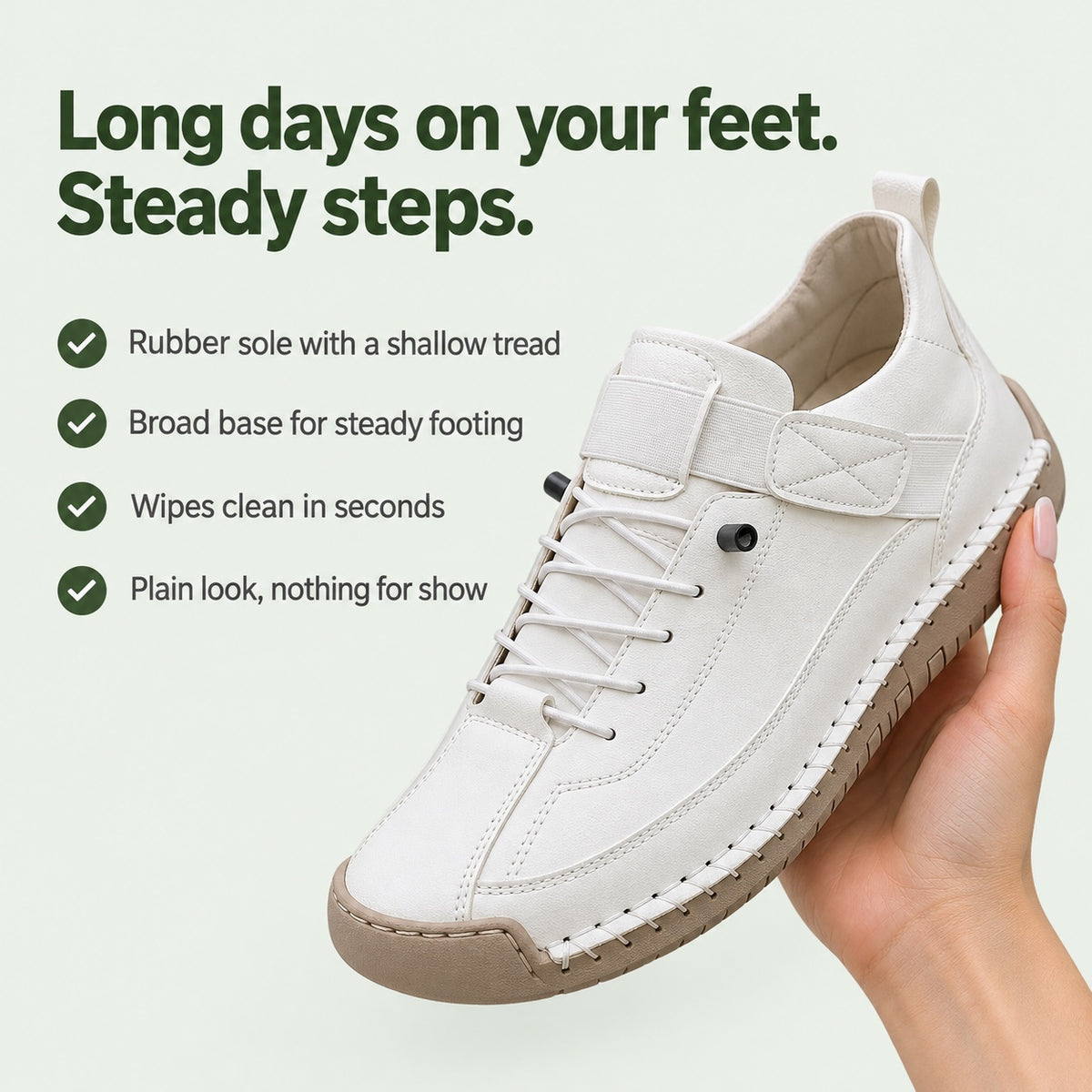 Bridget – Women's Nursing Sneakers, key benefits