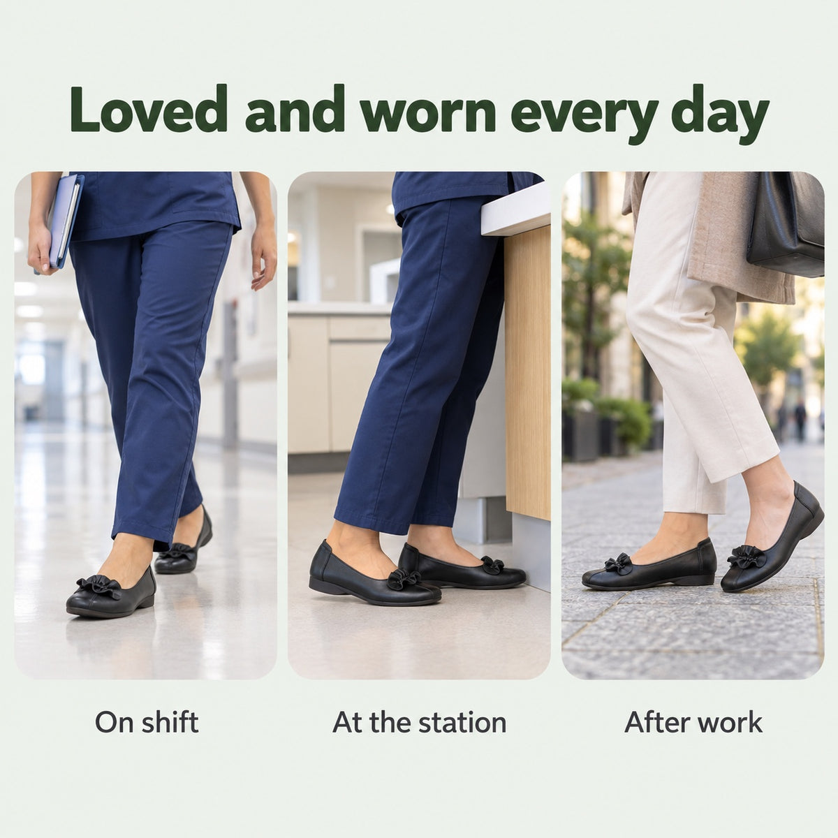 Brooke – Women's Nursing Shoes, worn every day