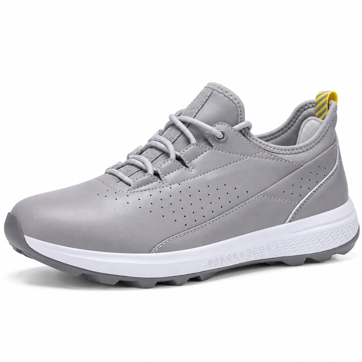 Bruce – Men's Wide Toe Box Shoes in Gray