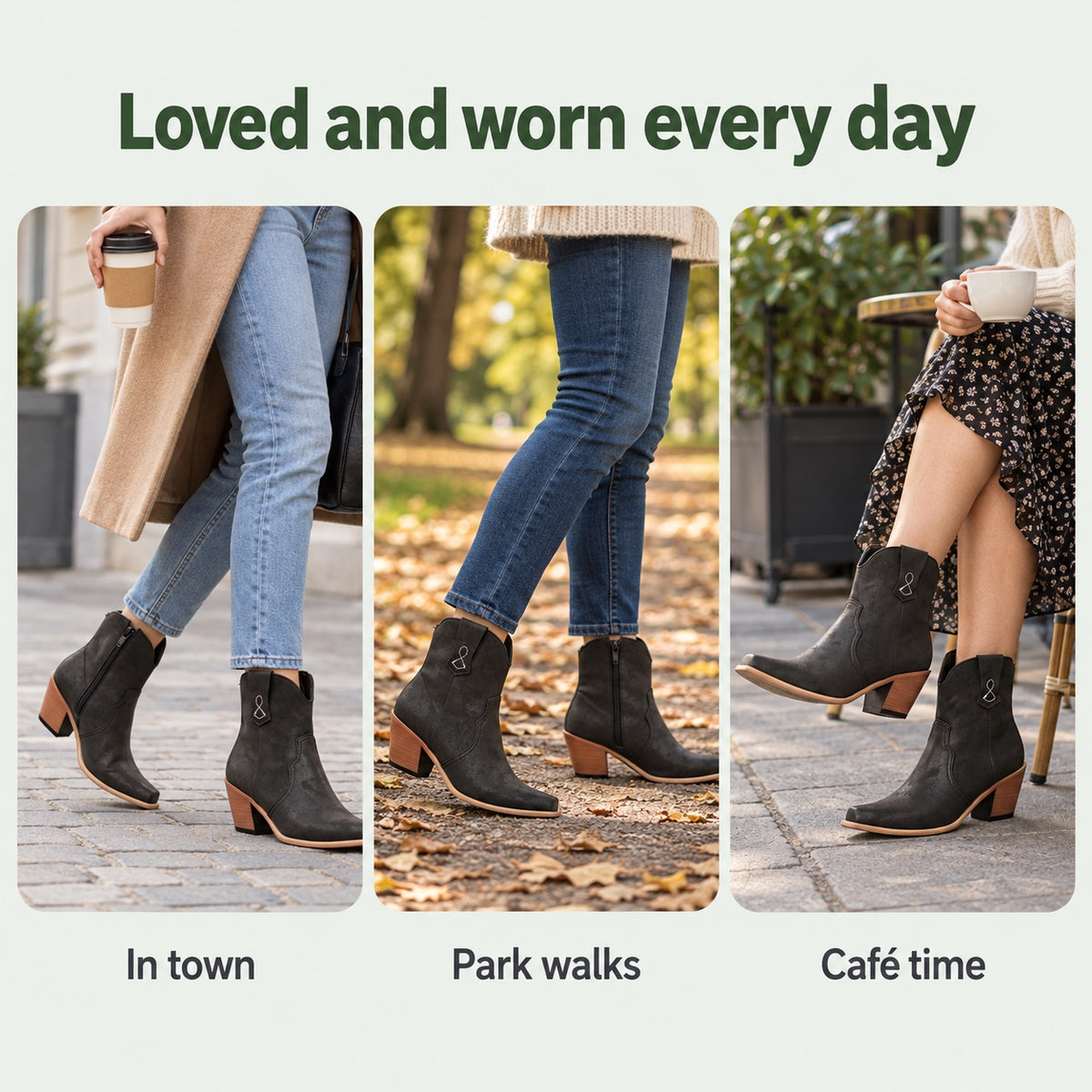 Buchanan – Unisex Wide Calf Boots, worn every day