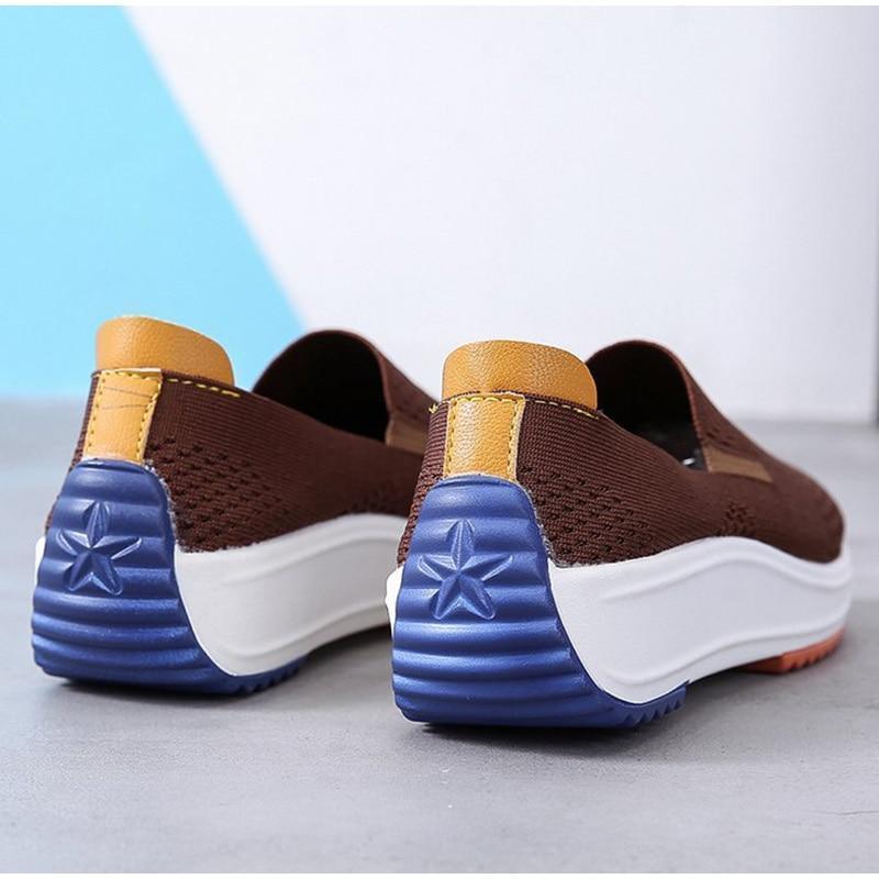 Mesh Glide Slip-On — Wide Toe Bunion Sneakers