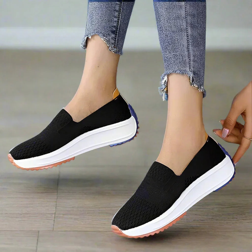 Mesh Glide Slip-On — Wide Toe Bunion Sneakers