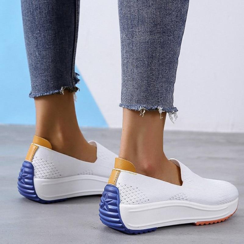 Mesh Glide Slip-On — Wide Toe Bunion Sneakers
