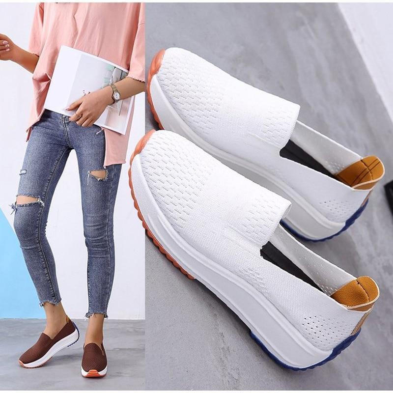 Mesh Glide Slip-On — Wide Toe Bunion Sneakers