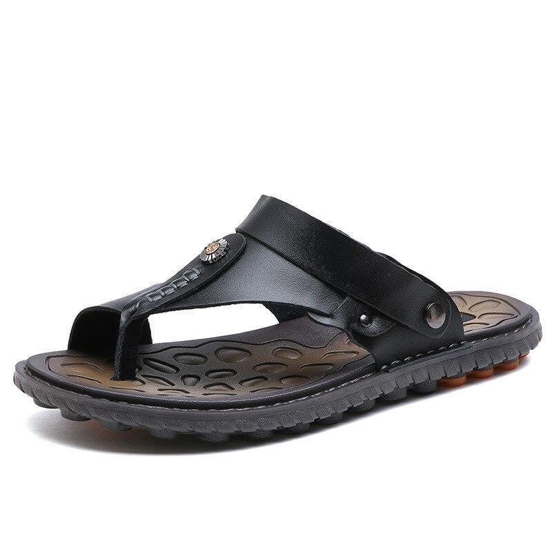 Comfy Mens Flip Flops with Back Strap