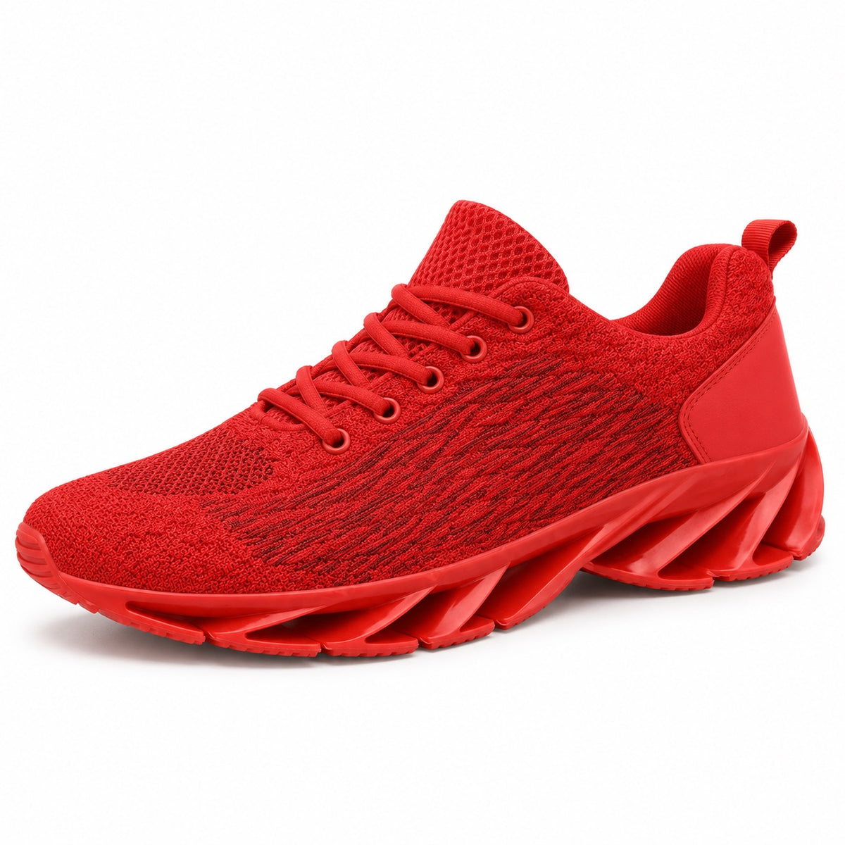 Byron – Men's Non-Slip Sneakers in Red