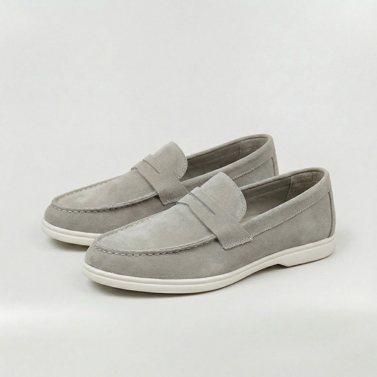Women's Orthopedic Suede Loafers Slip On Comfort Walking Shoes