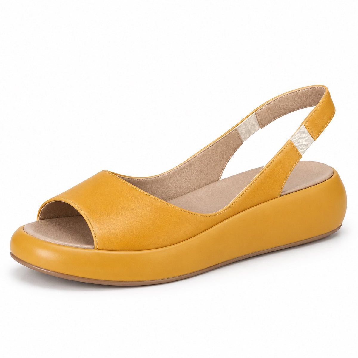 Caldwell – Women's Comfortable Sandals in YELLOW