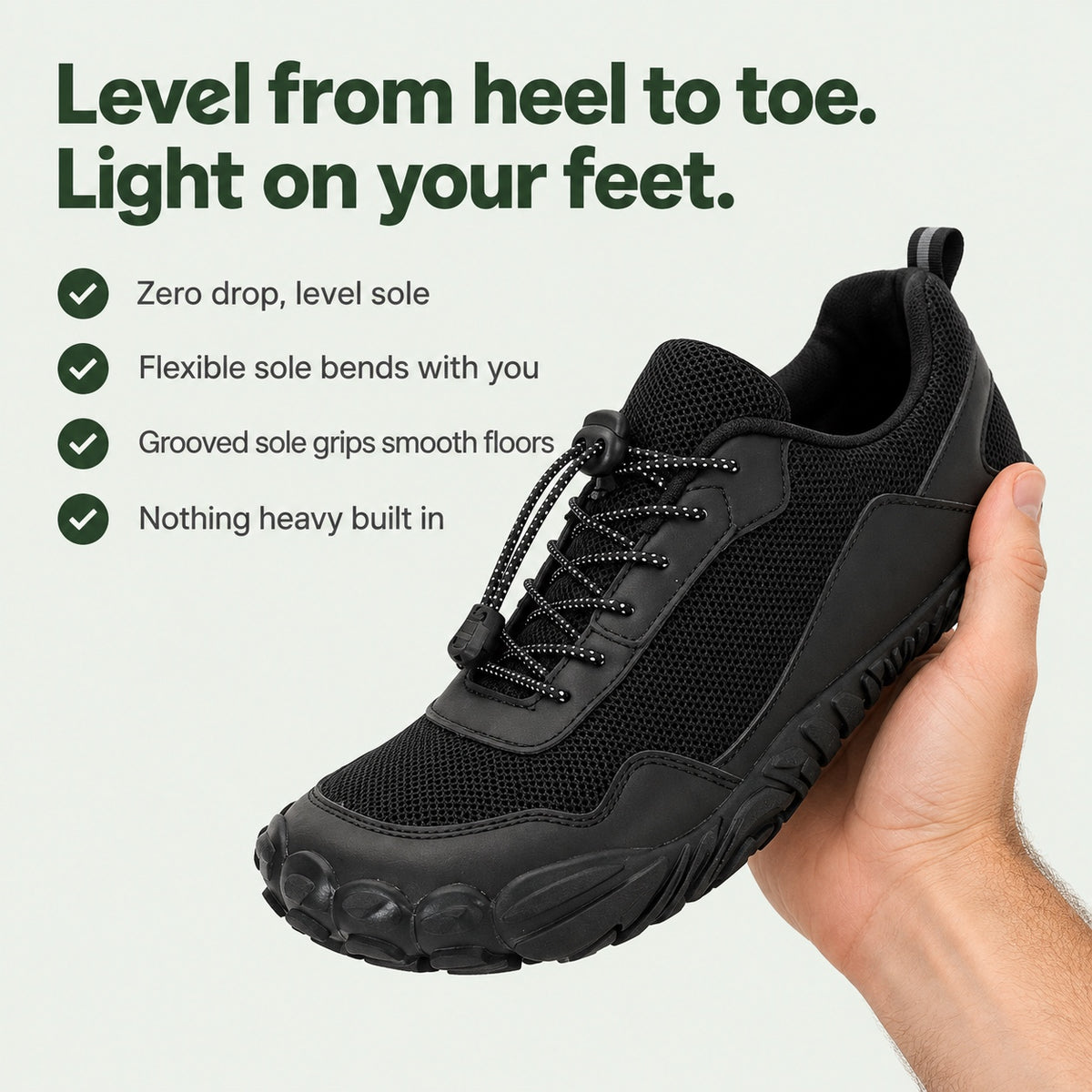 Callan – Unisex Barefoot Shoes, key benefits