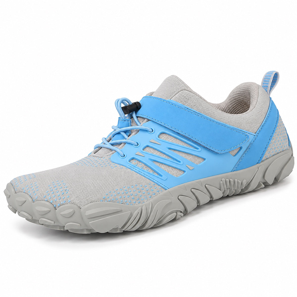 Candice – Women's Wide Toe Box Shoes in Grey
