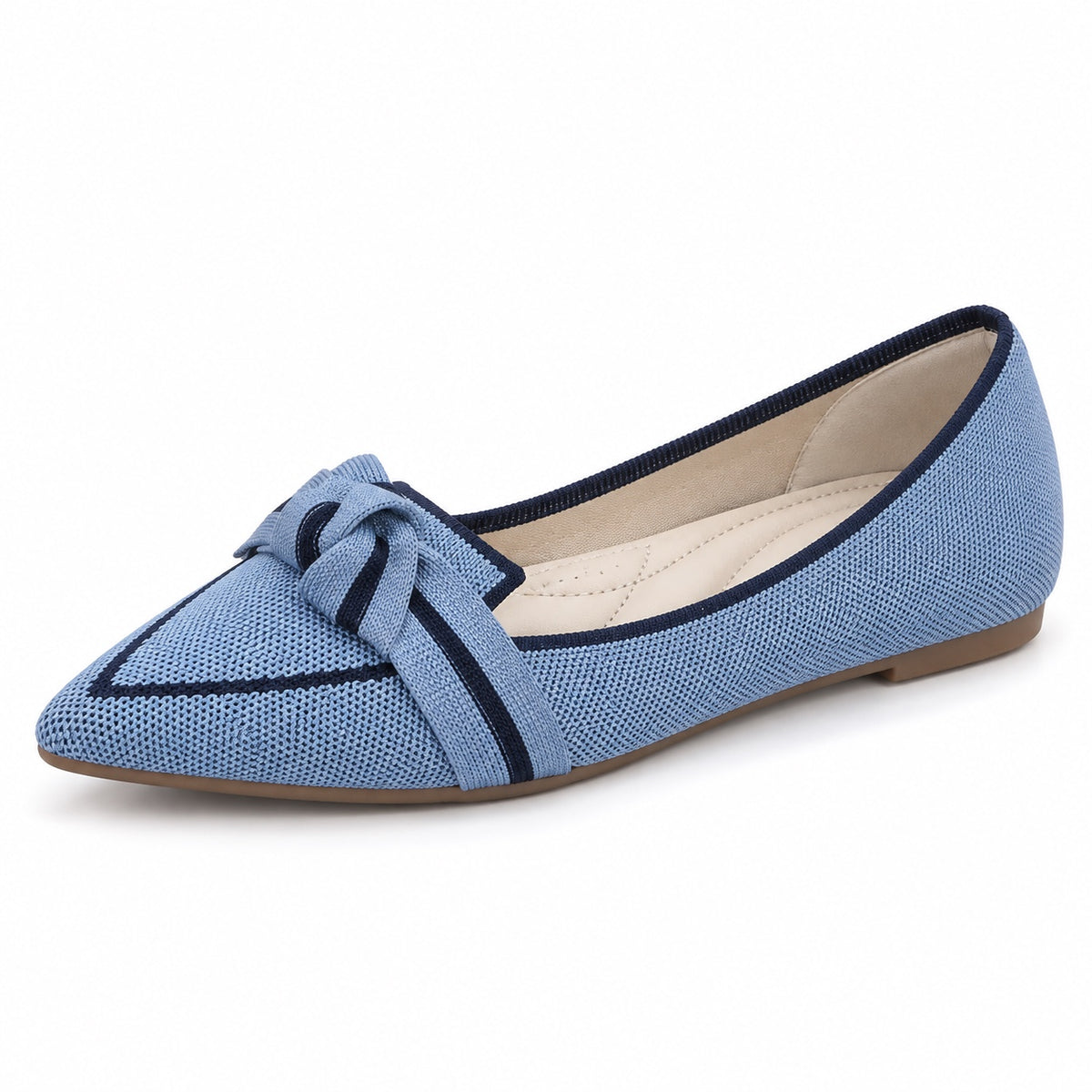 Cannon – Women's Arch Support Loafers in Light Blue