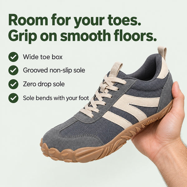 Carey – Unisex Barefoot Shoes, key benefits