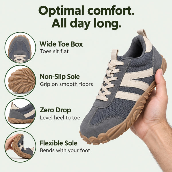 Carey – Unisex Barefoot Shoes, features
