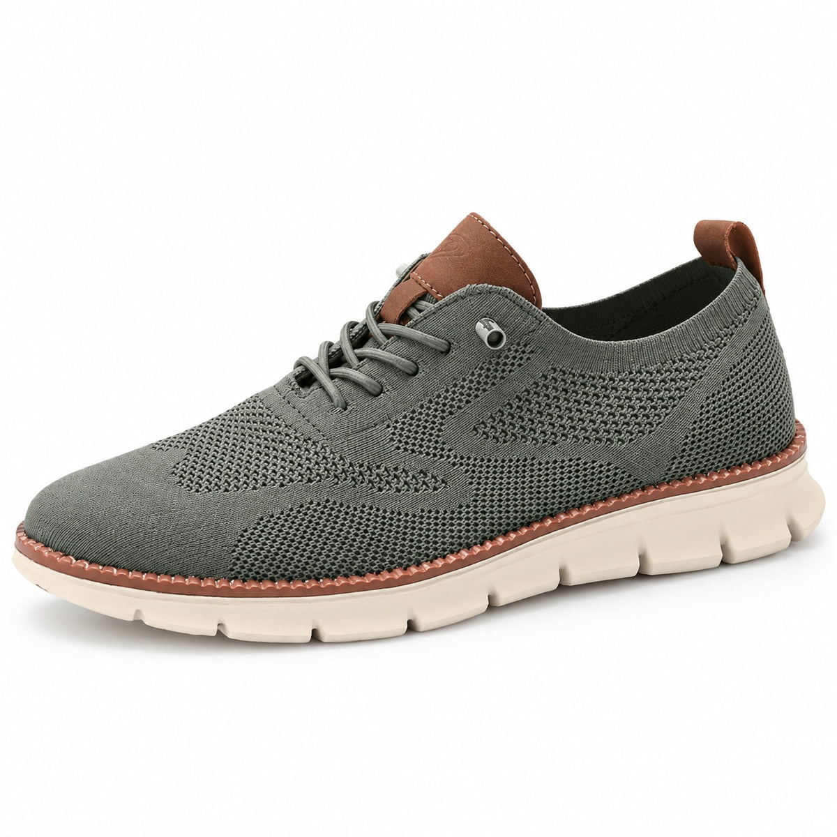 Carlton – Men's Wide Toe Box Sneakers in Olive