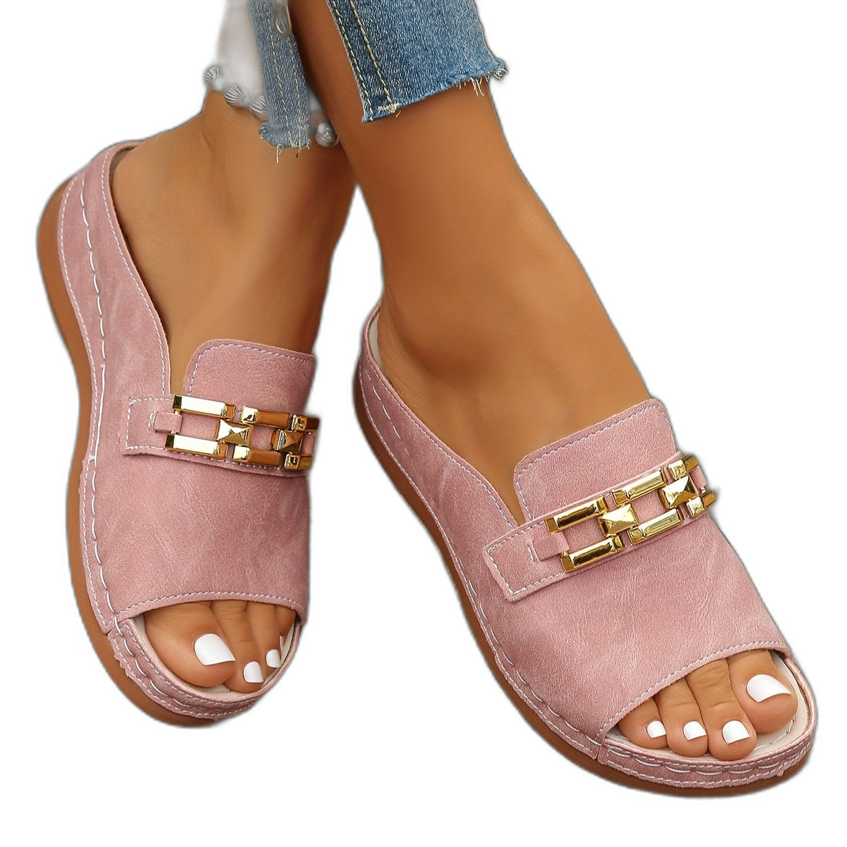 Ainsley – Unisex Wide Toe Box Sandals with an Adjustable Fit