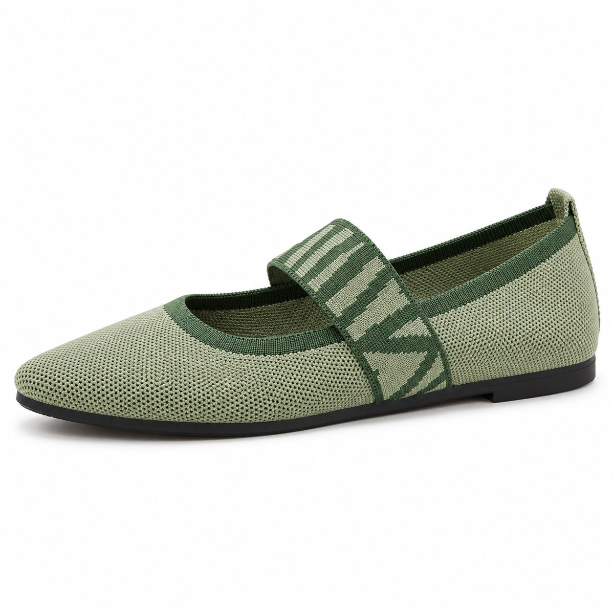 Christie – Women's Comfort Flats in Sage Green