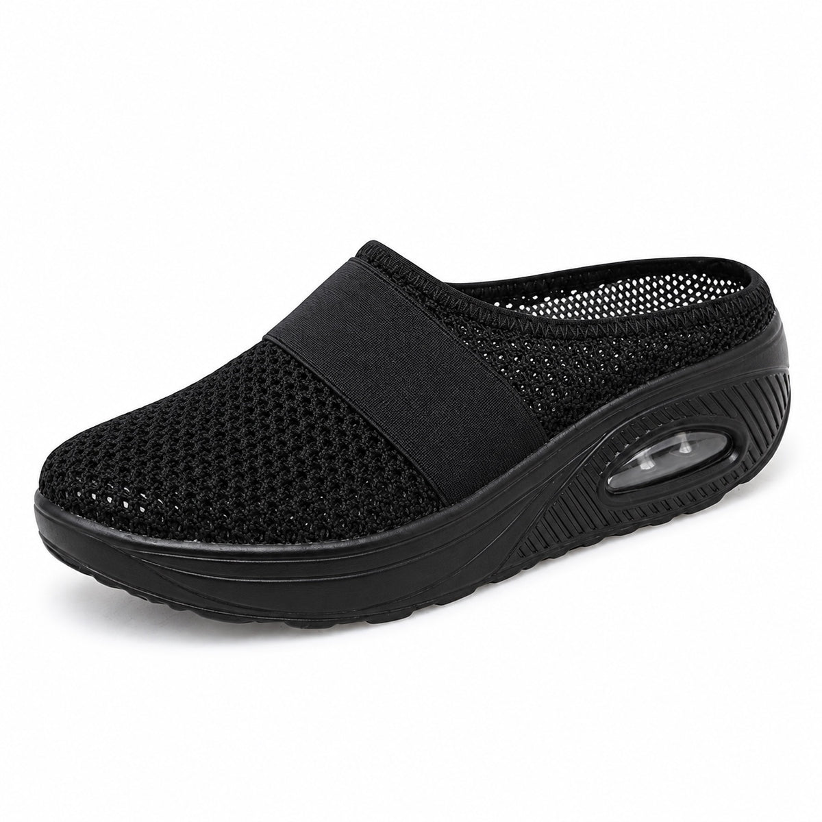 Claudia – Women's Wide Toe Box Shoes in Black
