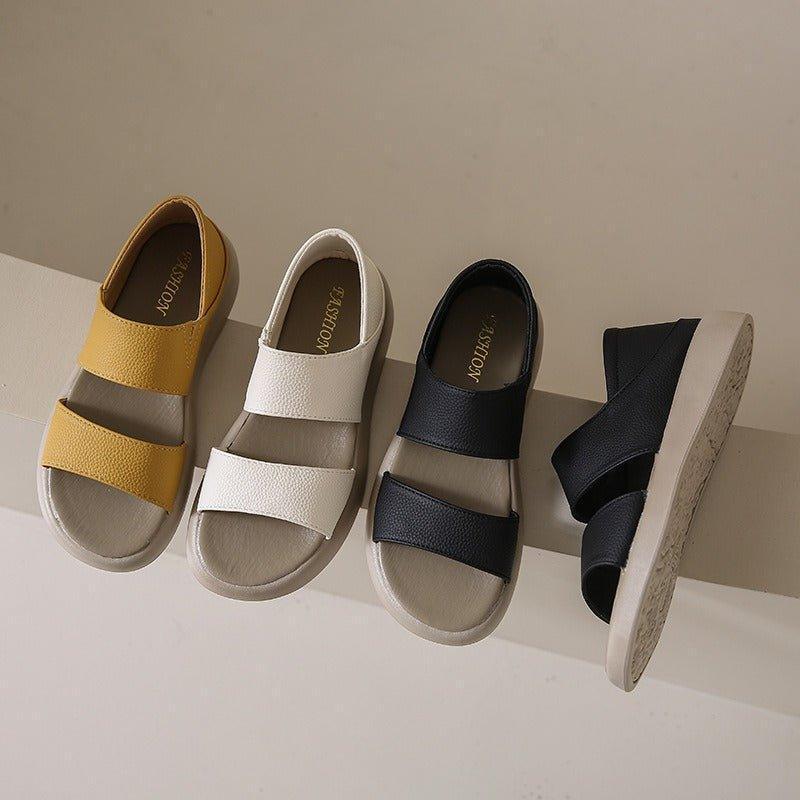 Pena – Unisex Wide Toe Box Sandals with Room for Bunions