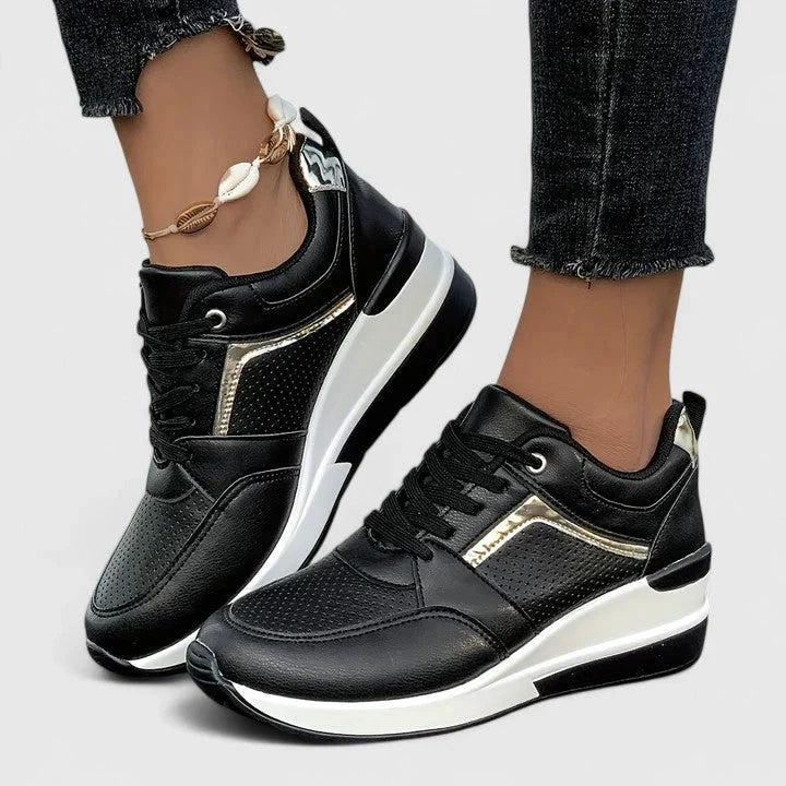 Comfortable Shoes For Women | Arch Support Wedge Sneakers