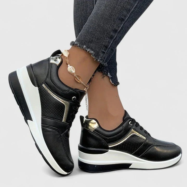 Comfortable Shoes For Women | Arch Support Wedge Sneakers