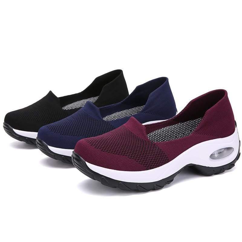 Women's Air Cushion Walking Shoes Arch Support