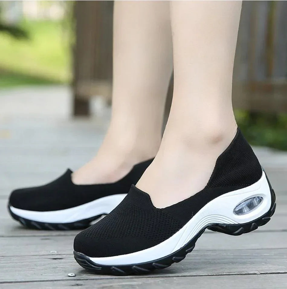 Women's Air Cushion Walking Shoes Arch Support