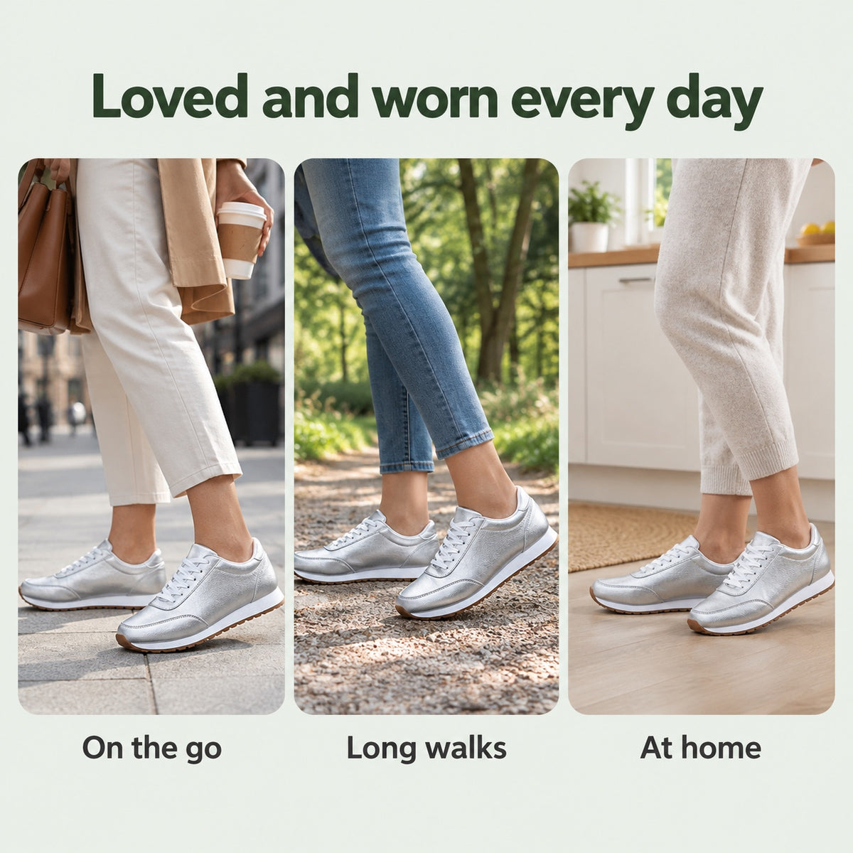 Cooper – Unisex Orthopedic Sneakers, worn every day