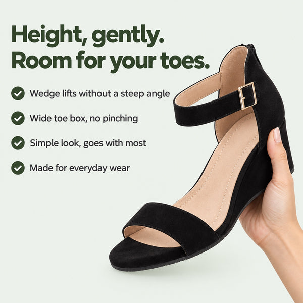 Cora – Women's Wide Toe Box Sandals, key benefits