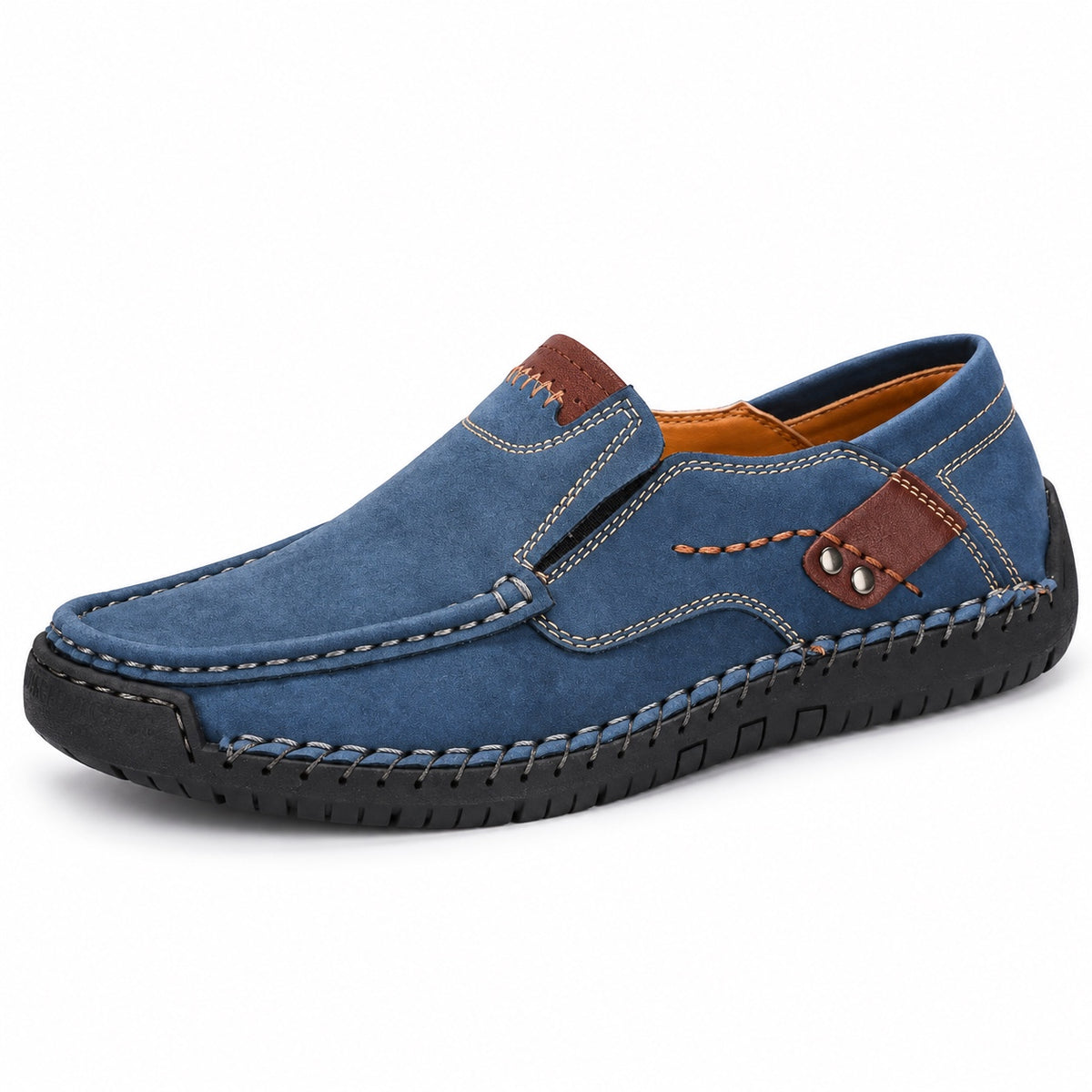 Craig – Men's Plantar Fasciitis Shoes in Blue