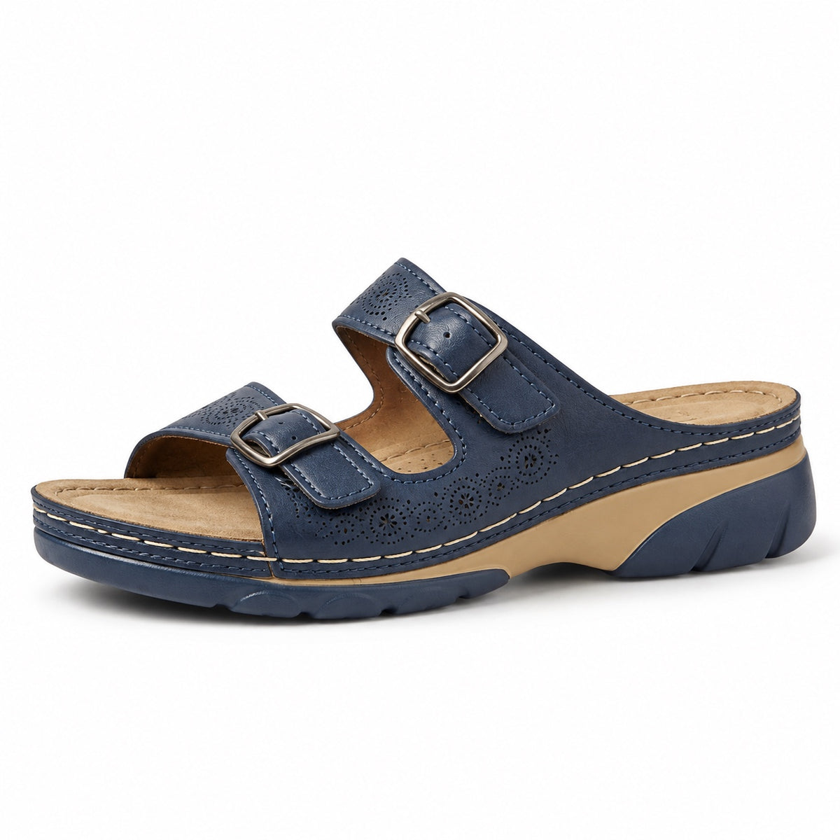 Curry – Women's Comfortable Sandals in Midnight Navy