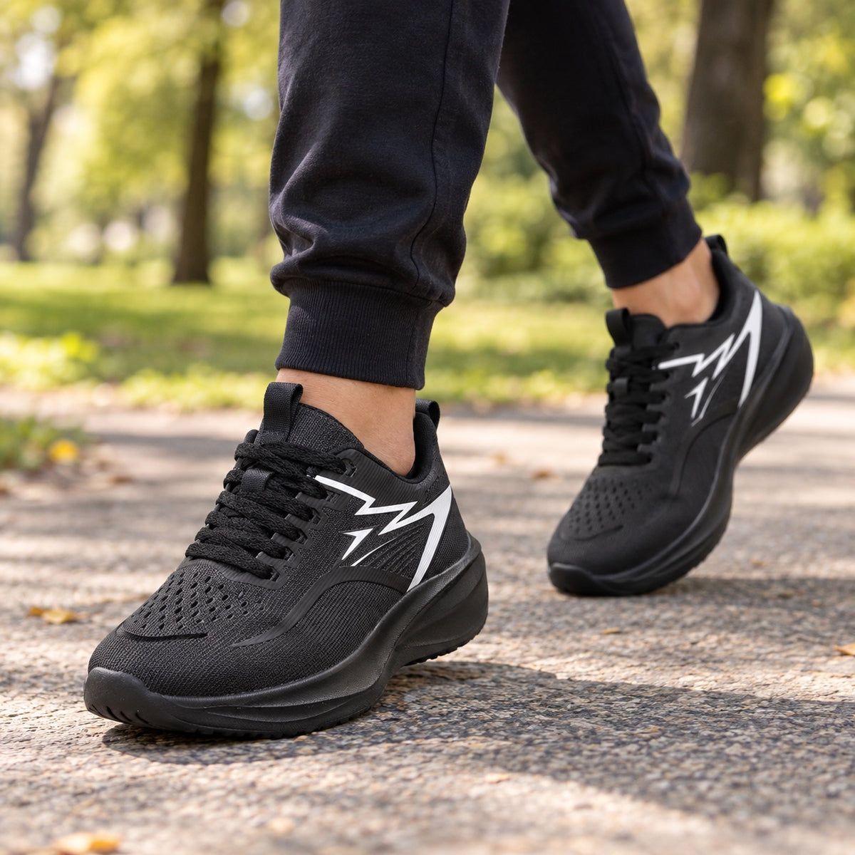 Damon – Men's Non-Slip Shoes, worn on a walk