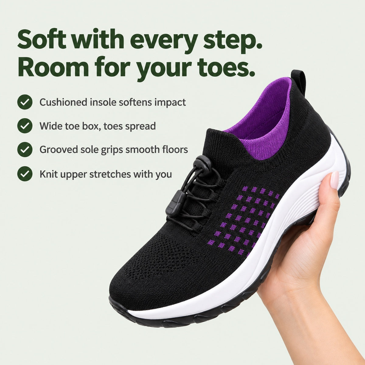Dawn – Women's Orthopedic Shoes, key benefits