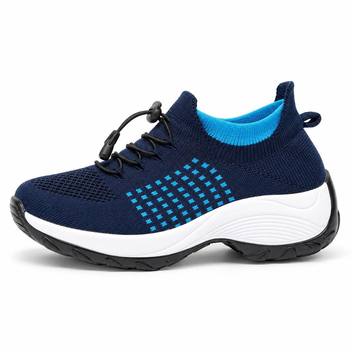 Dawn – Women's Orthopedic Shoes in White Blue