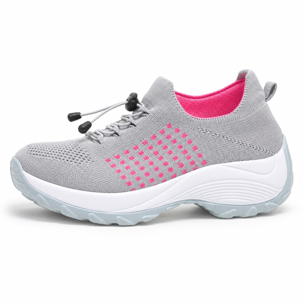 Dawn – Women's Orthopedic Shoes in Gray Pink