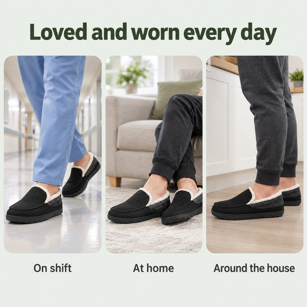 Deanna – Men's Nursing Shoes, worn every day