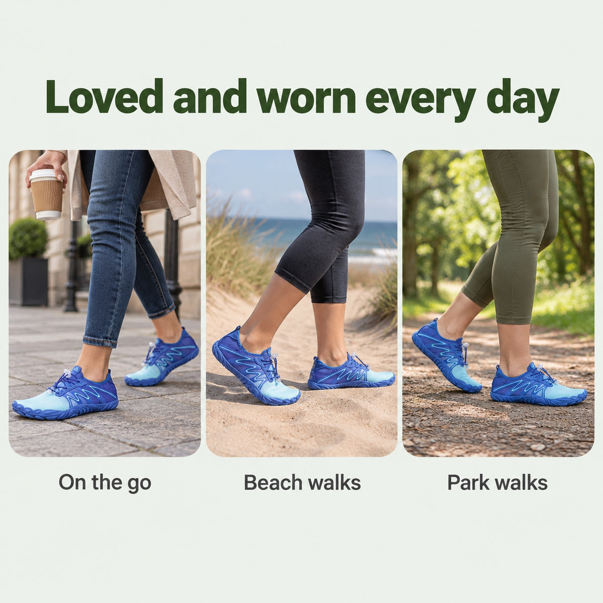 Devon – Unisex Barefoot Shoes, worn every day