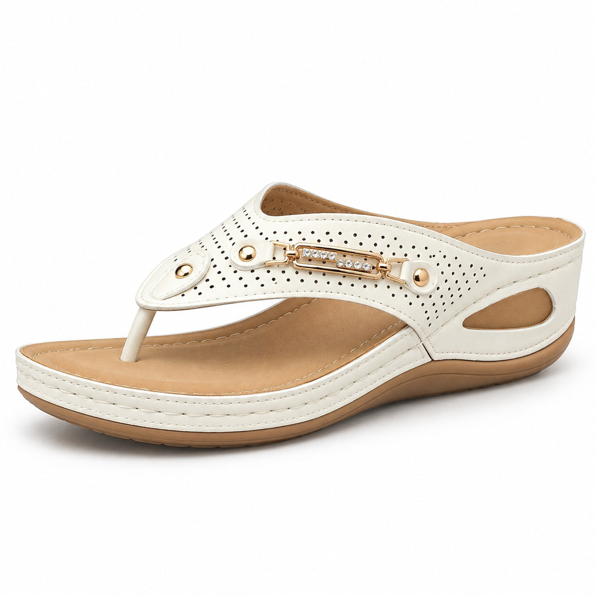 Diane – Women's Comfortable Sandals in White