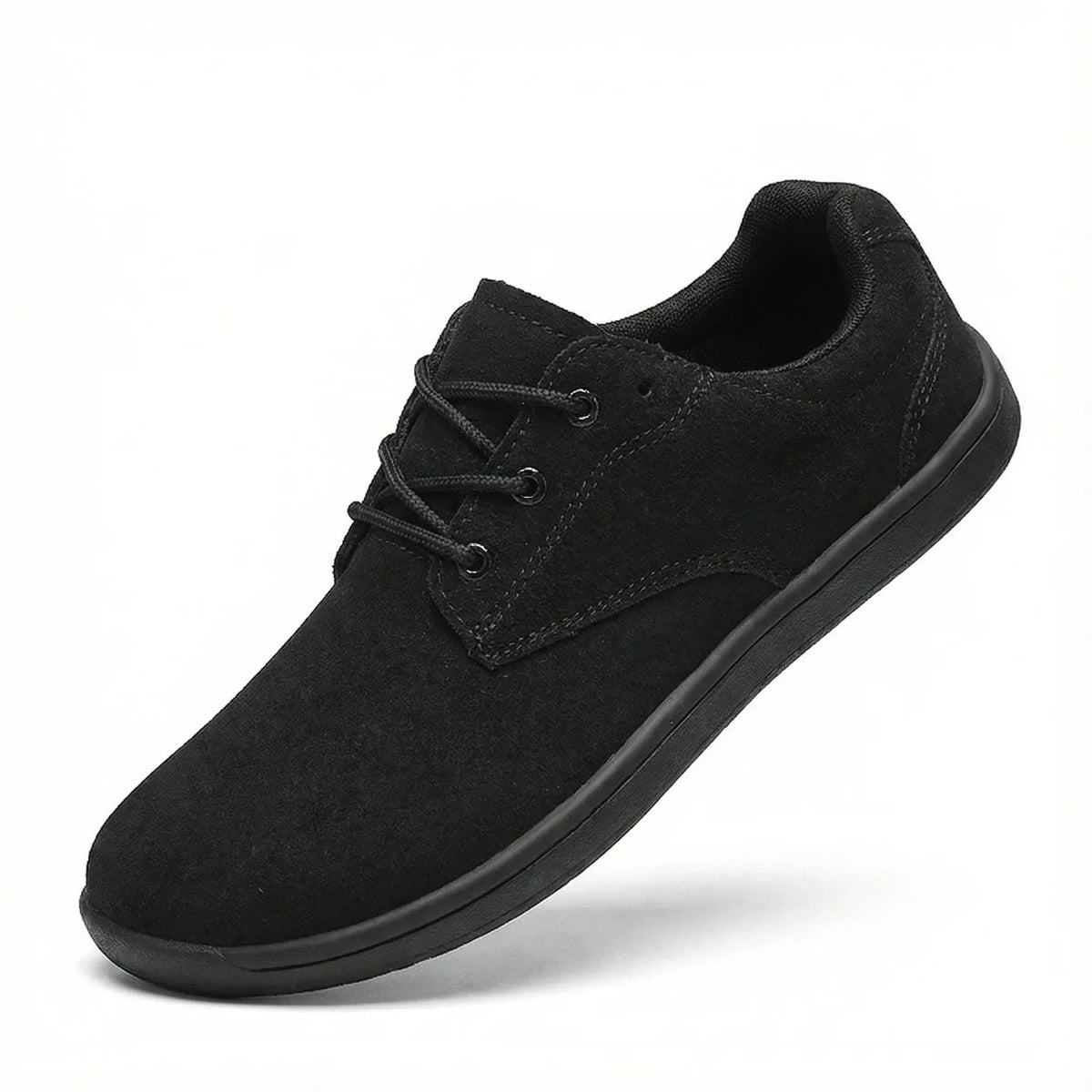 Haven – Premium Suede & Wide-Fit Barefoot Derby