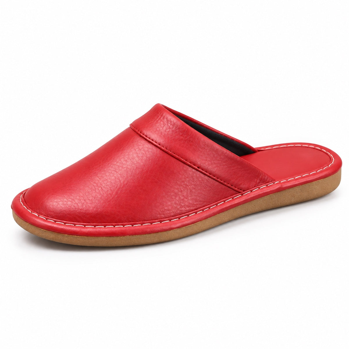 Earnest – Men's Comfort Slippers in Red