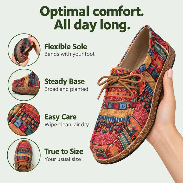 Elena – Women's Comfort Sneakers, features