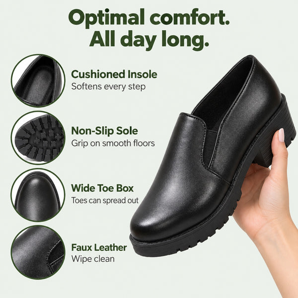 Emily – Women's Nursing Loafers, features